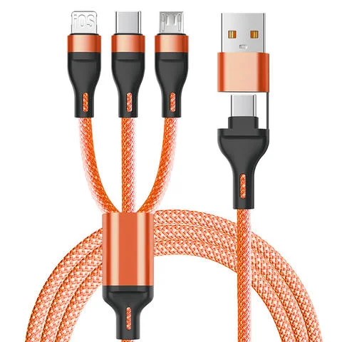 Cable de carga USB de múltiples puertos