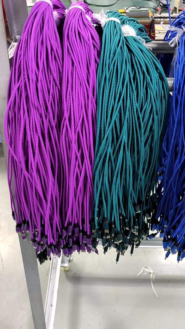 USB Cable Manufacturer China A collection of different USB cables from a Chinese manufacturer