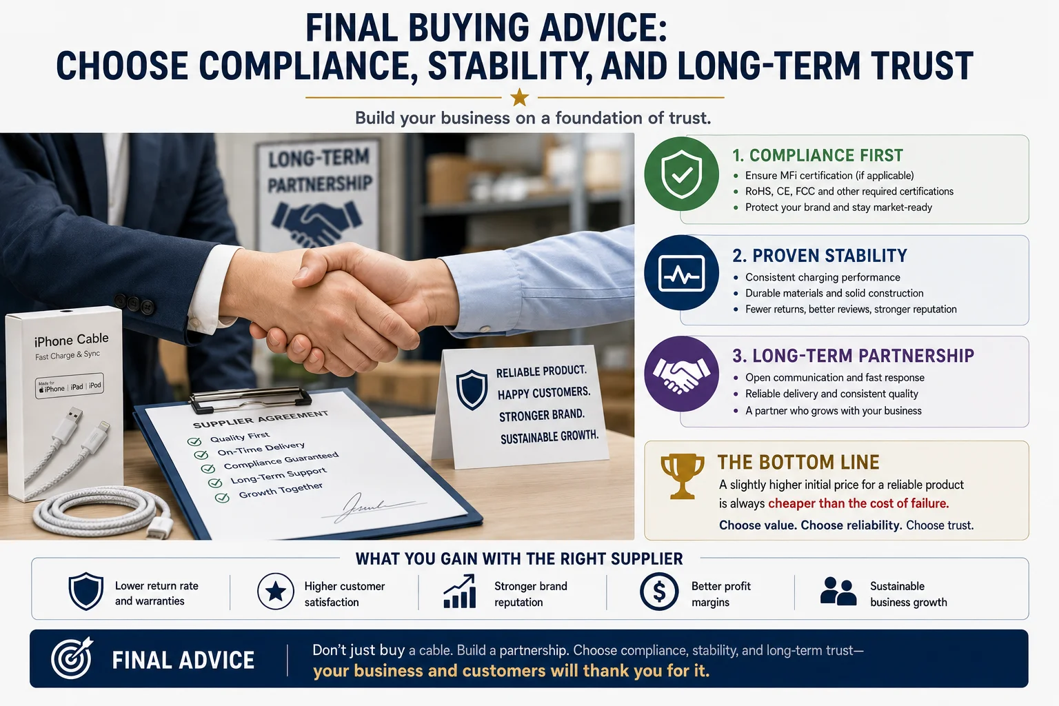 A handshake sealing a long-term business deal