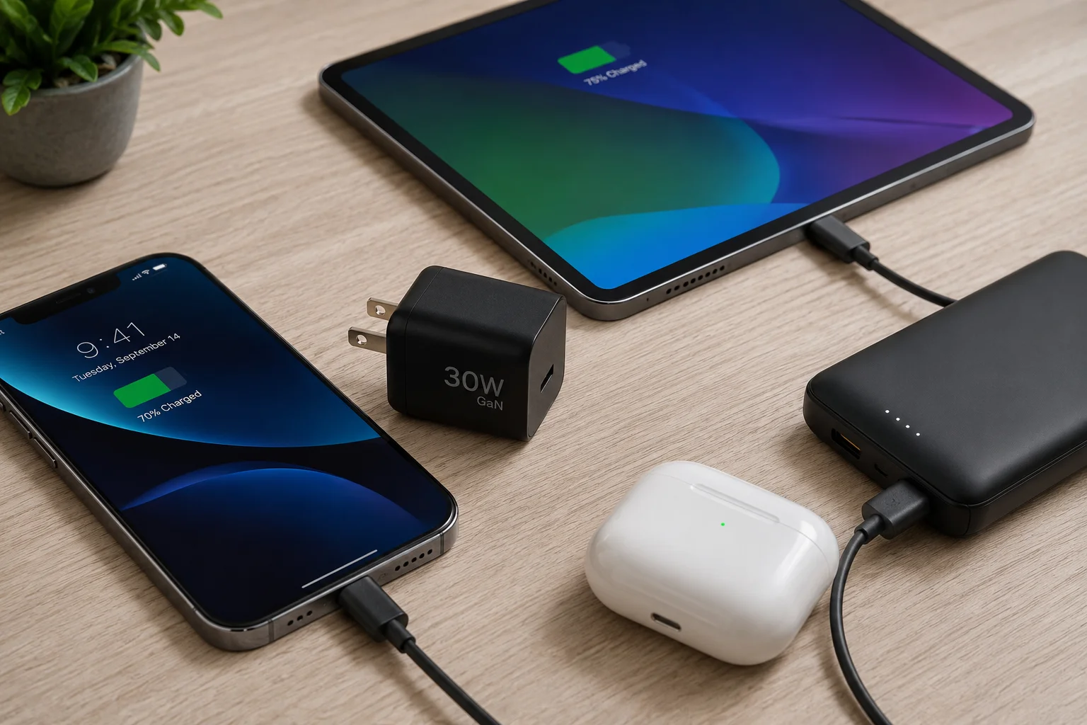 30W GaN charger for phones 30W GaN charger for phones