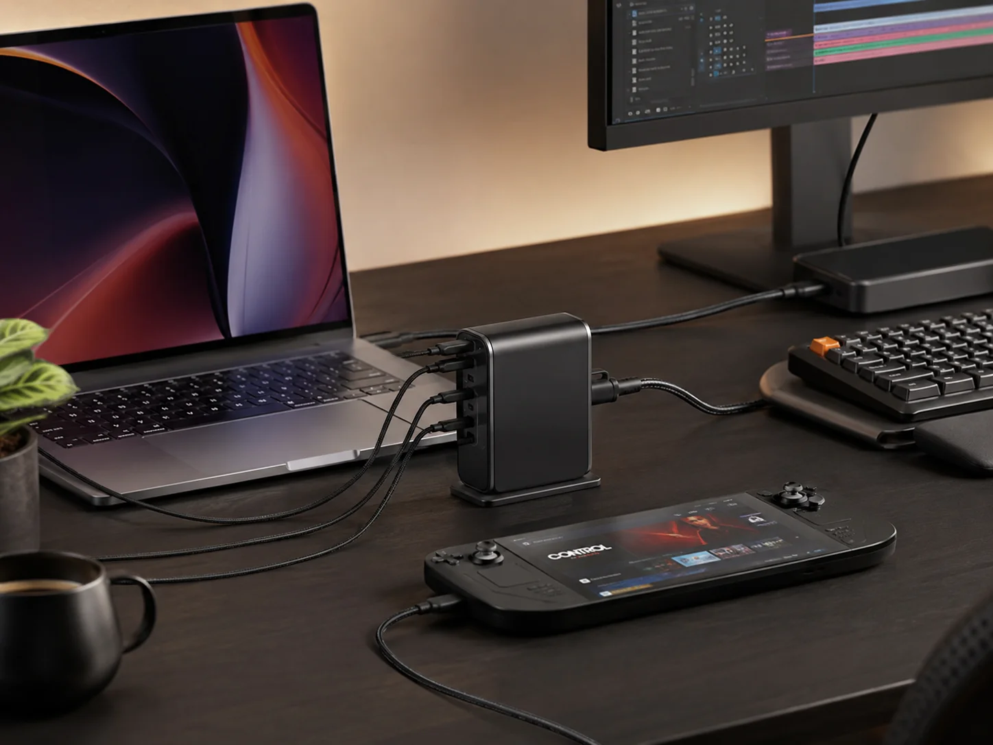 240W charger for laptop gaming device and workstation 240W charger for laptop gaming device and workstation