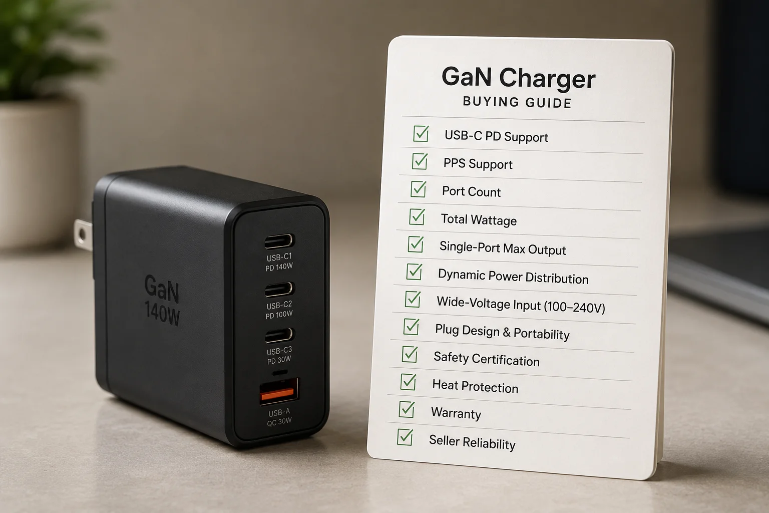 GaN charger features buying guide GaN charger features buying guide