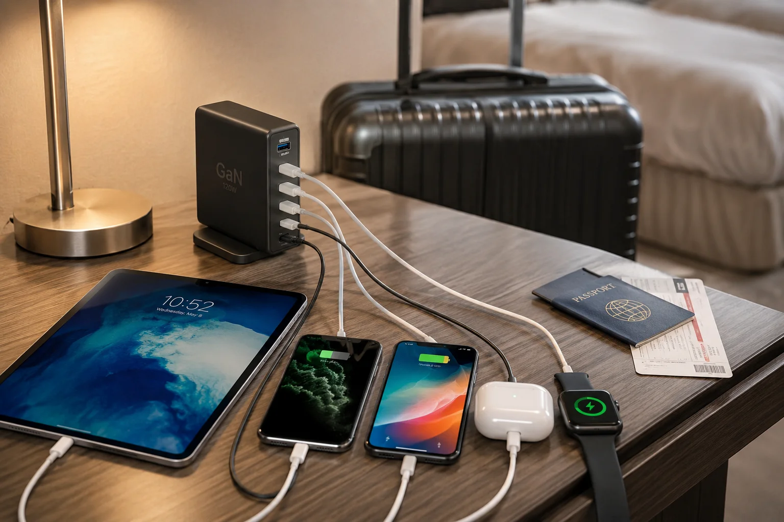multi-port GaN charger travel family multi-port GaN charger travel family