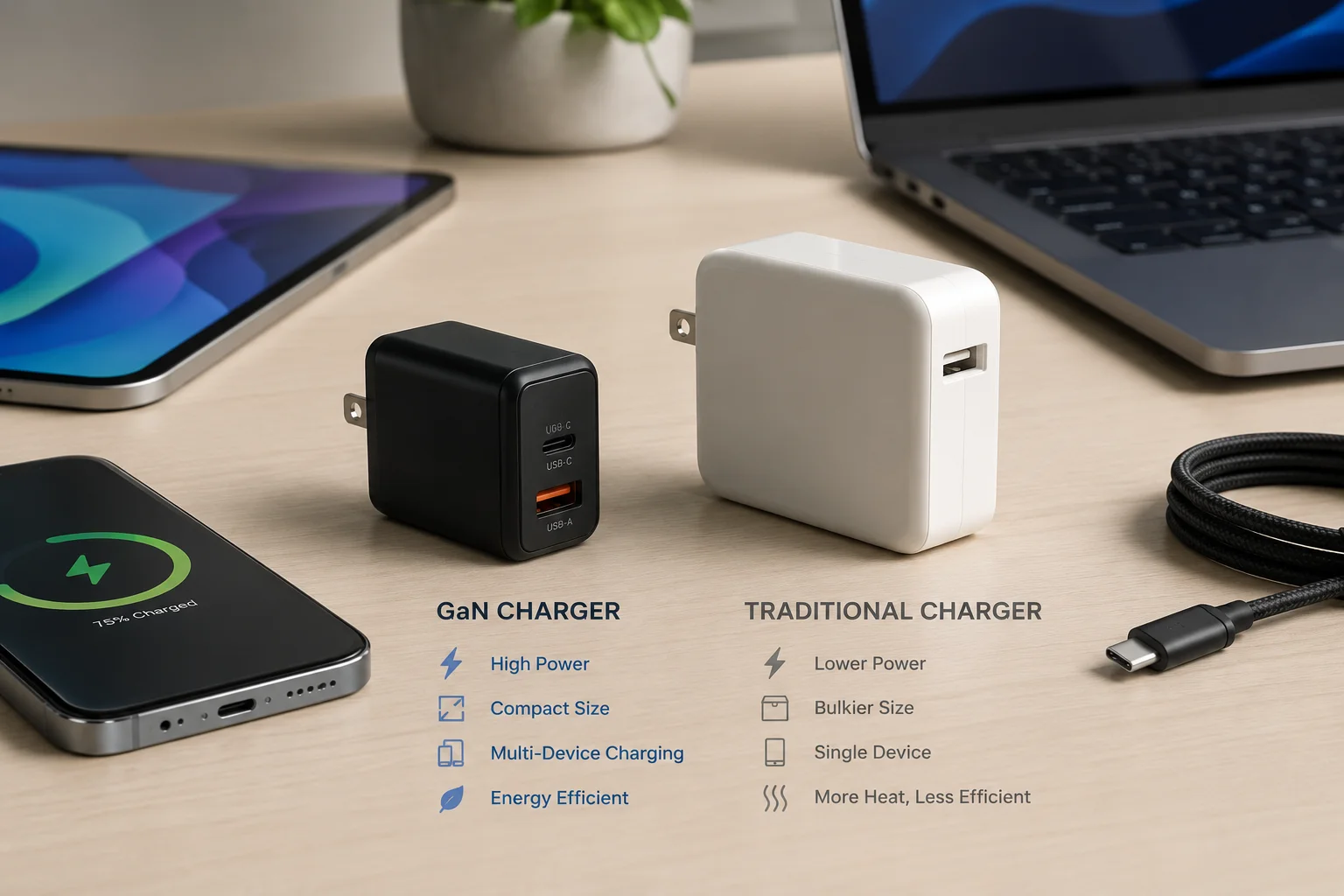 GaN charger fast charging GaN charger fast charging