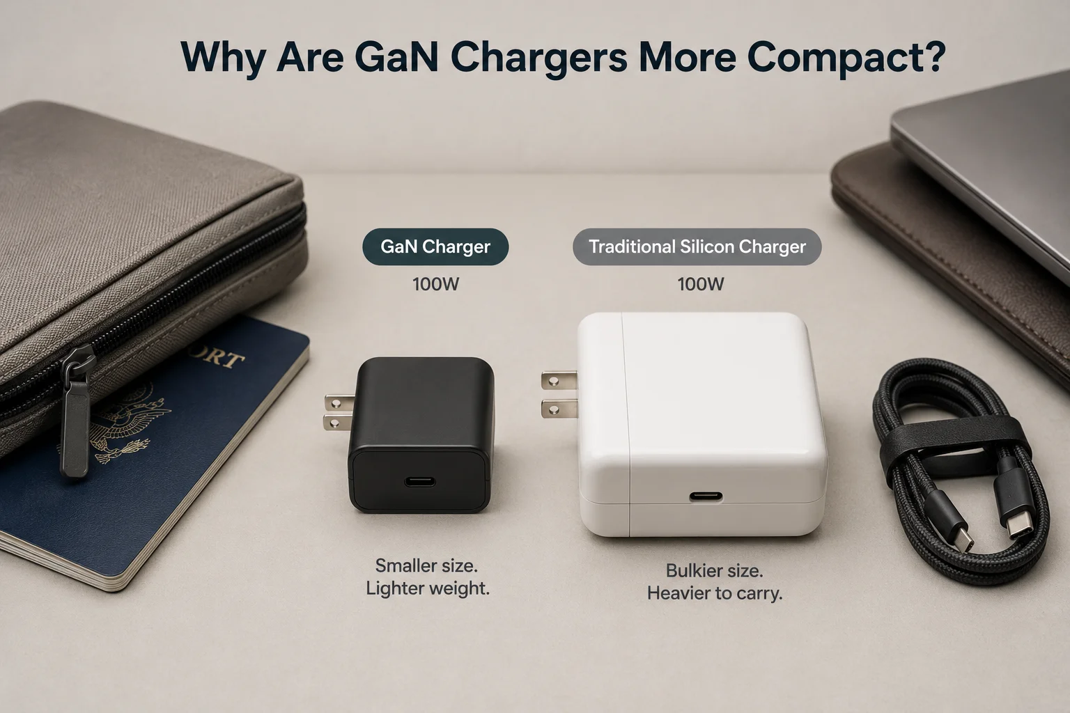 compact GaN charger
