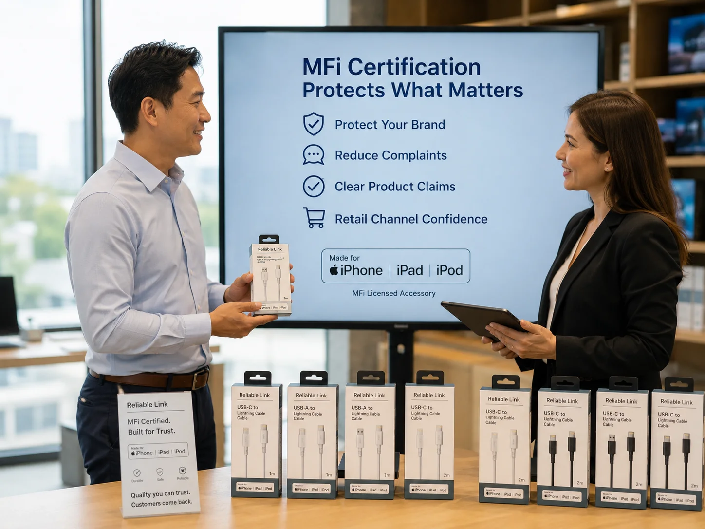 MFi certification protects brand retail channel