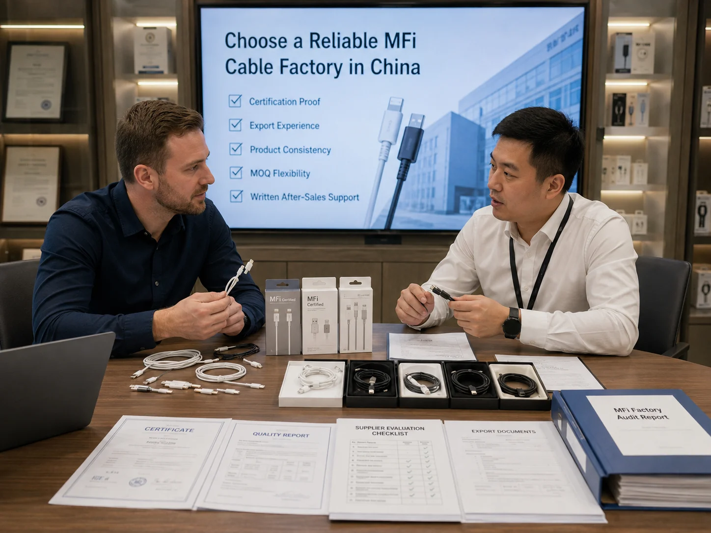 choose reliable MFi cable factory China