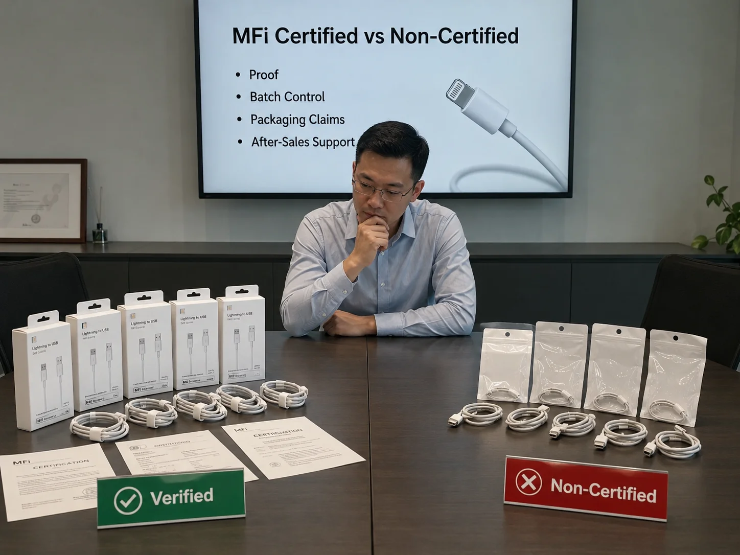 MFi certified vs non certified cables