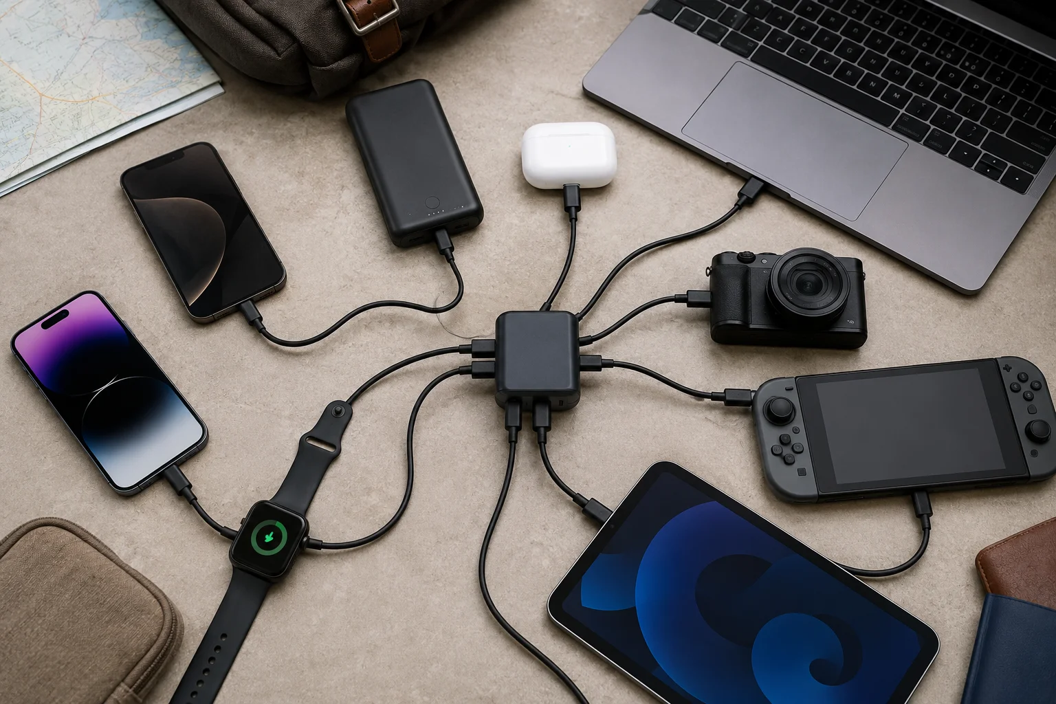 devices powered by travel GaN charger devices powered by travel GaN charger