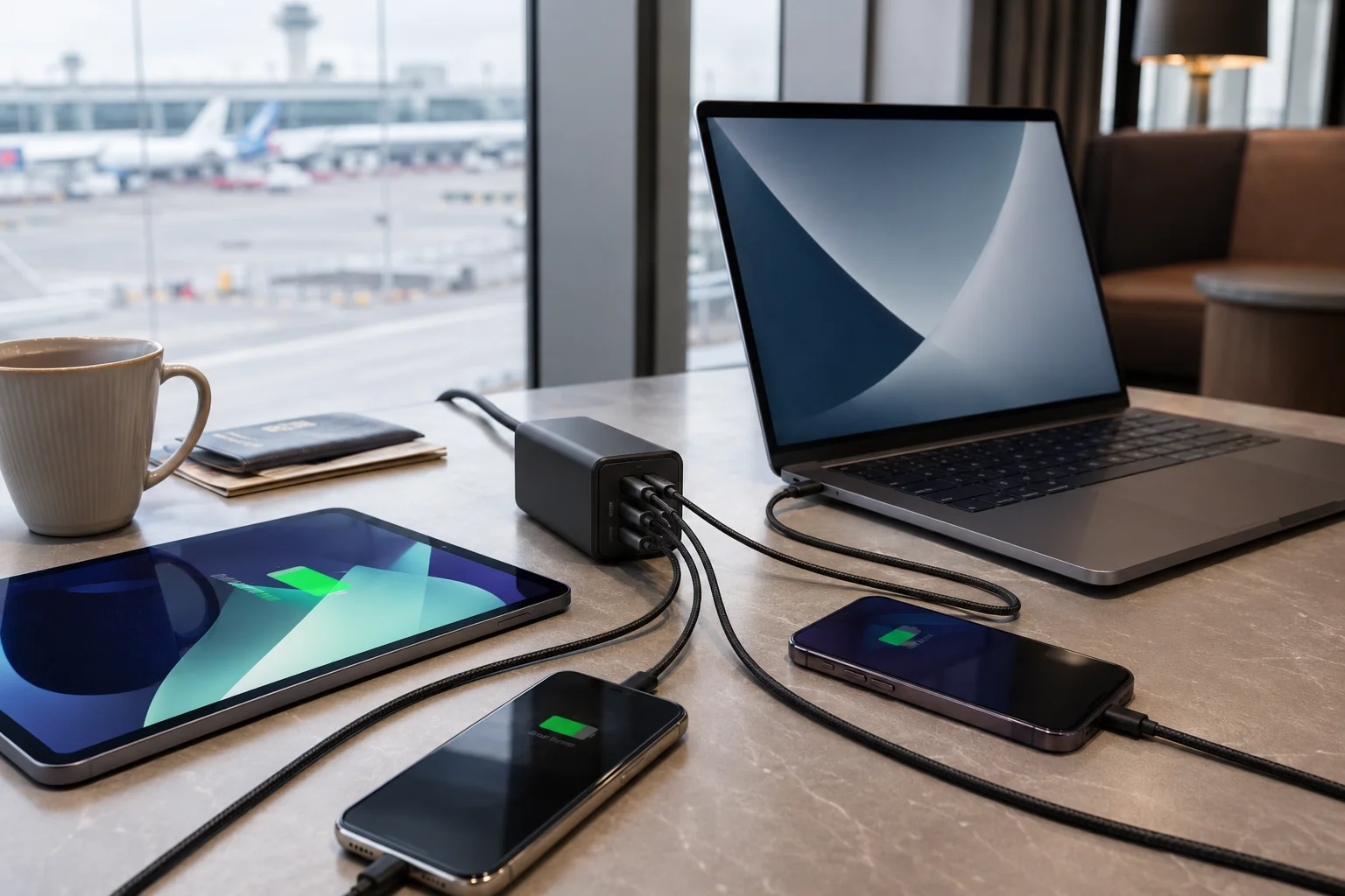 multi port travel GaN charger multi port travel GaN charger