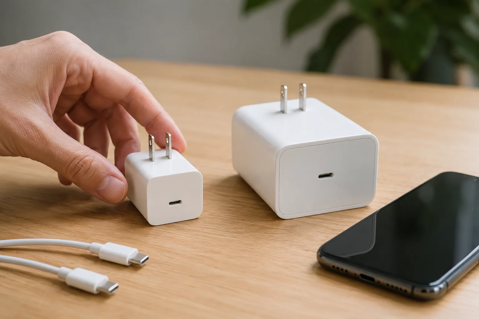 GaN charger versus silicon charger choice GaN charger versus silicon charger choice