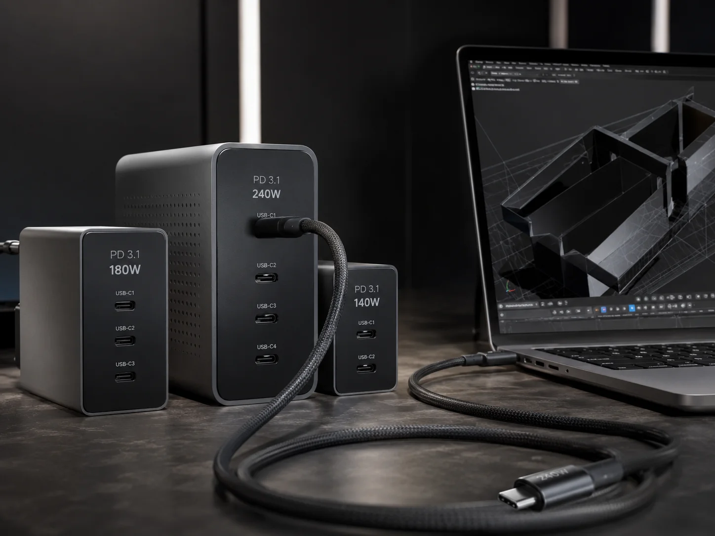 PD 3.1 high power USB-C charger PD 3.1 high power USB-C charger