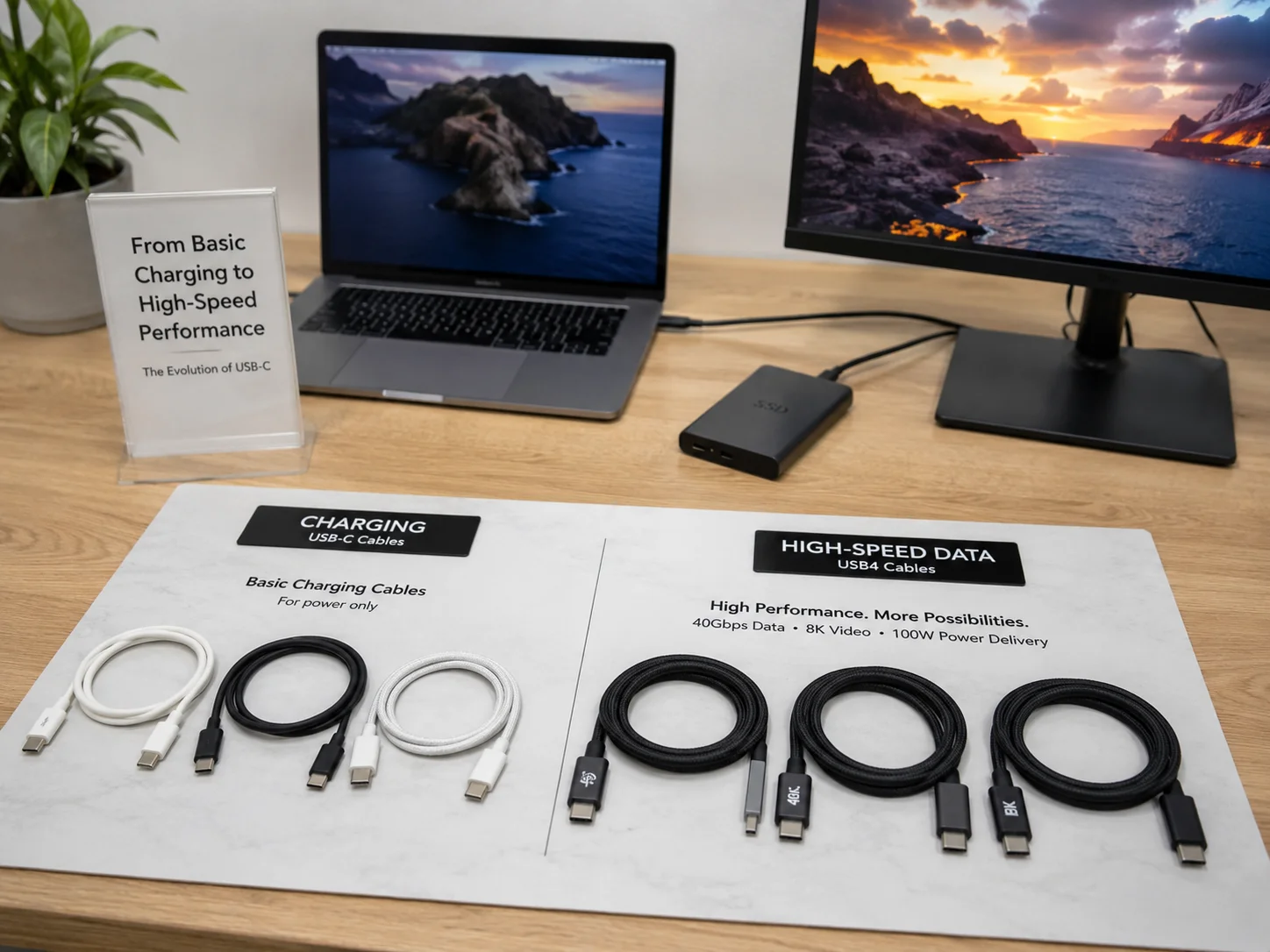 USB4 cable evolution from charging to high-speed data