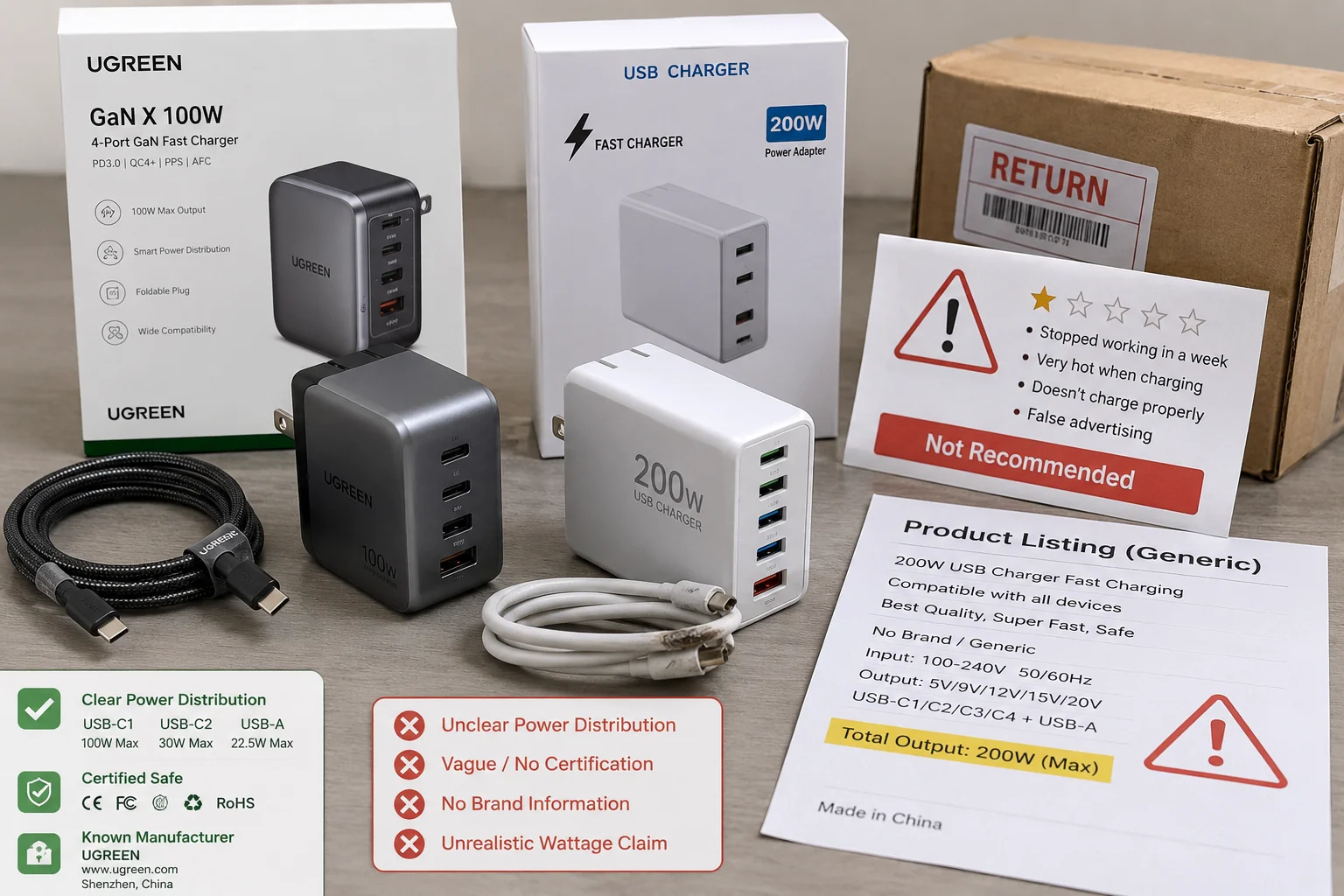 GaN charger buying mistakes GaN charger buying mistakes