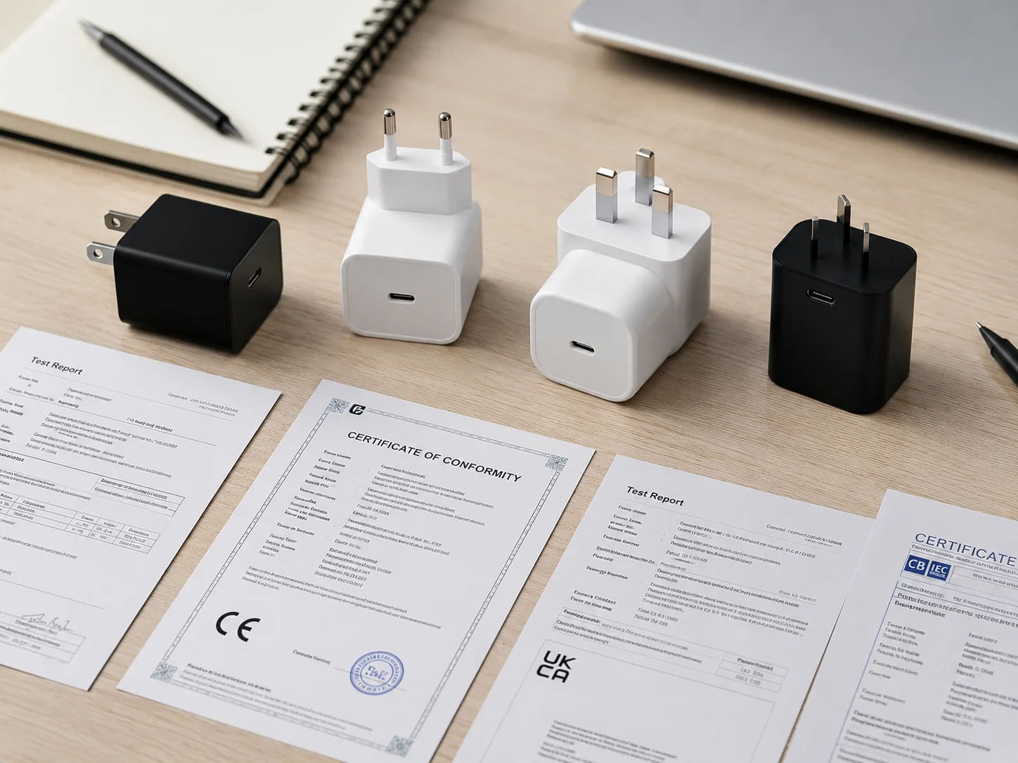 GaN charger certifications safety standards plug types GaN charger certifications safety standards plug types