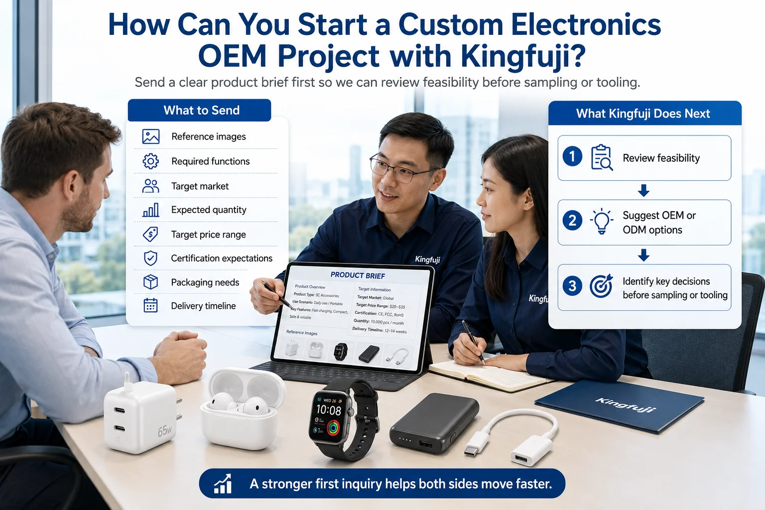 Start a Custom Electronics OEM Project start a custom electronics OEM process with Shenzhen manufacturer