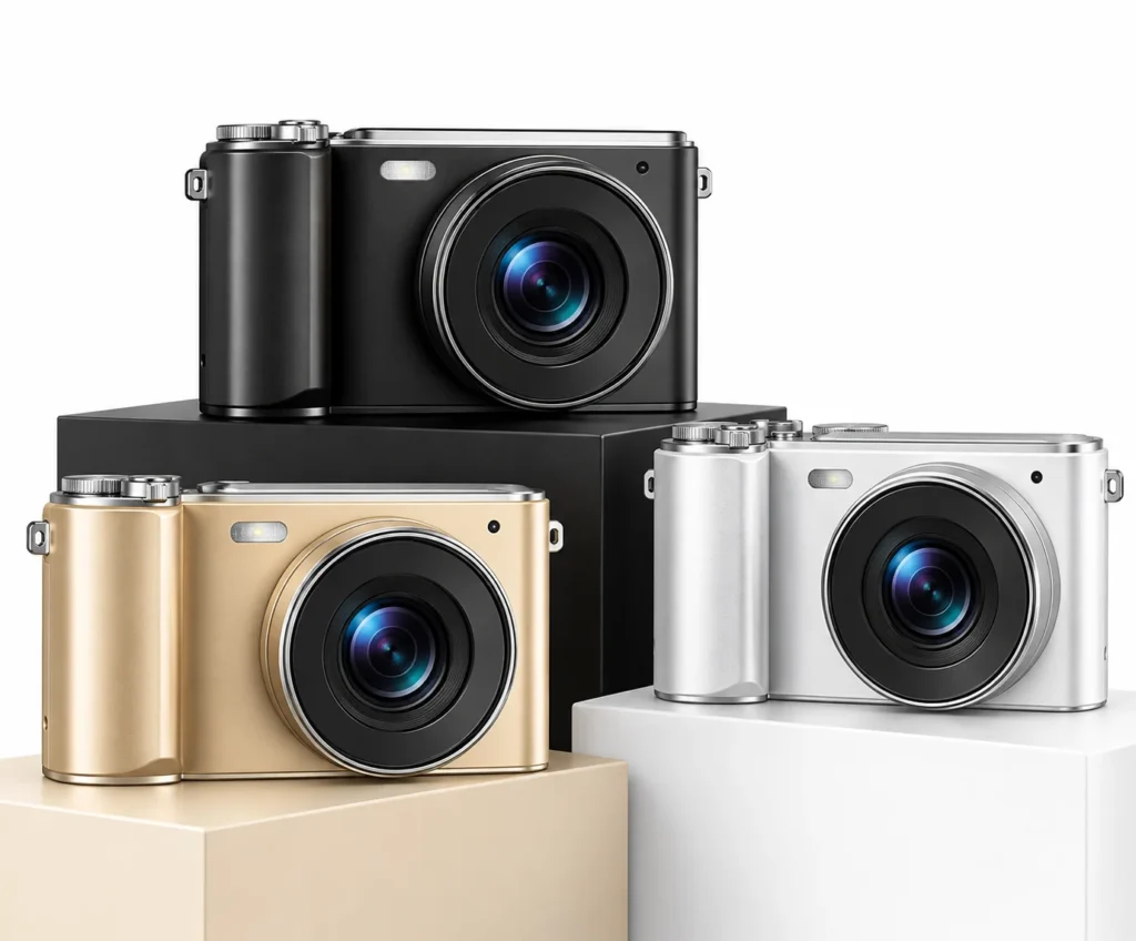 LK-006A 4K Digital Camera with 180 Degree Flip Screen