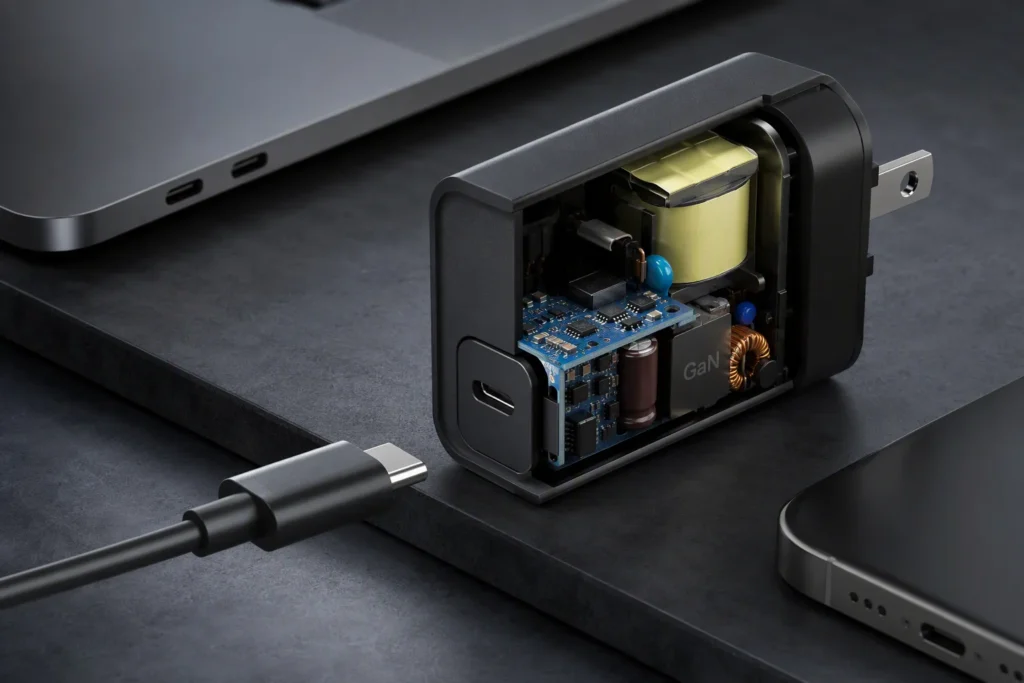 electronics (from section: USB-C connector shape does not prove feature support) — USB-C connector shape does not prove
