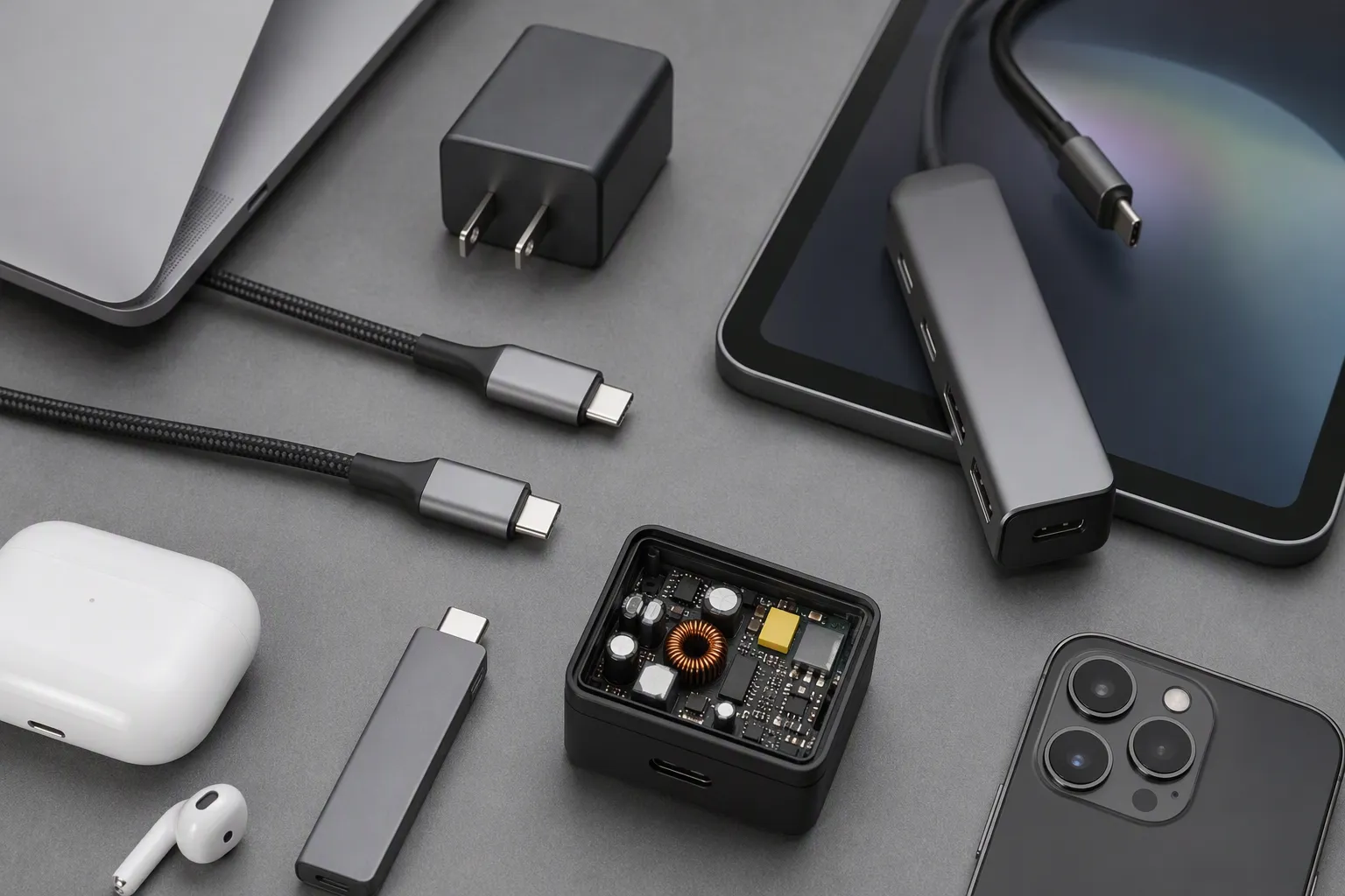 USB-C (from section: USB-C vs Thunderbolt: Make Sourcing Decisions With More Clarity) — USB-C vs Thunderbolt: Make Sourc