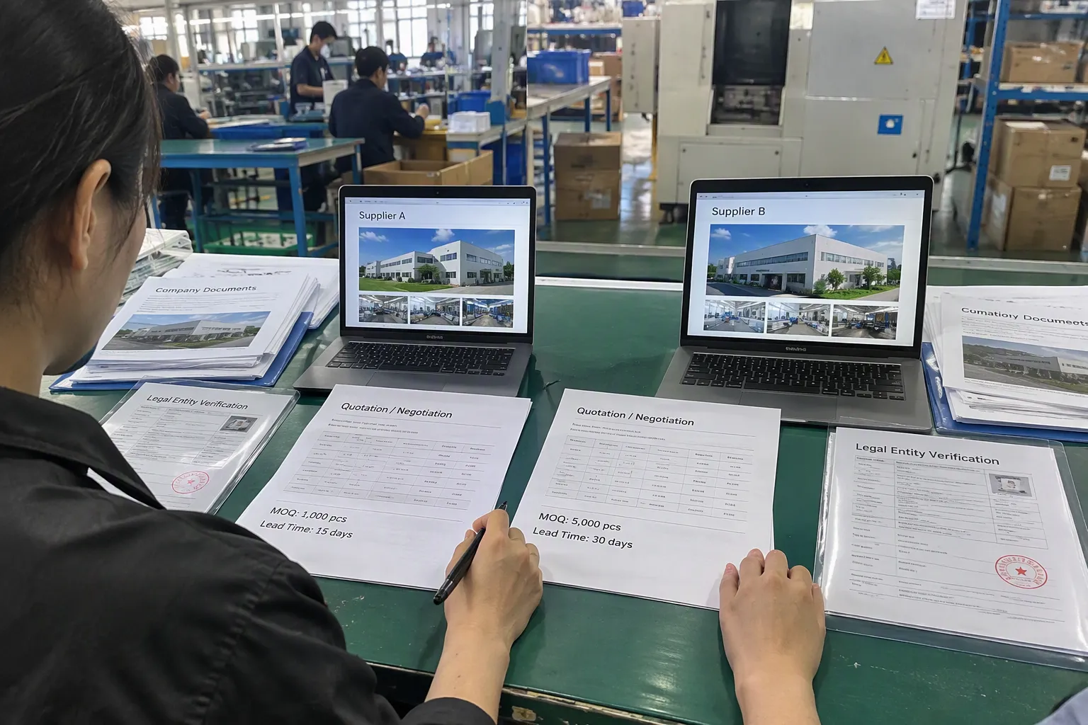 How I compare suppliers beyond price (from section: How I compare suppliers beyond price) — How I compare suppliers beyo
