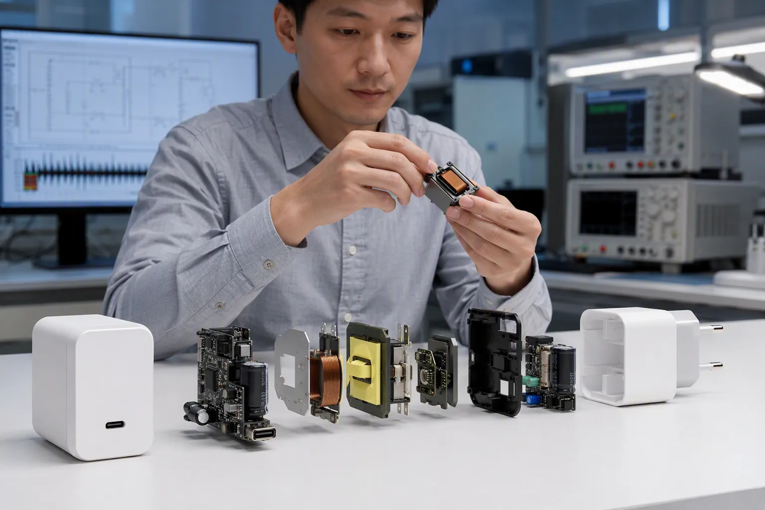 chargers (from section: Are planar transformers better than traditional transformers in GaN chargers?) — Are planar tran