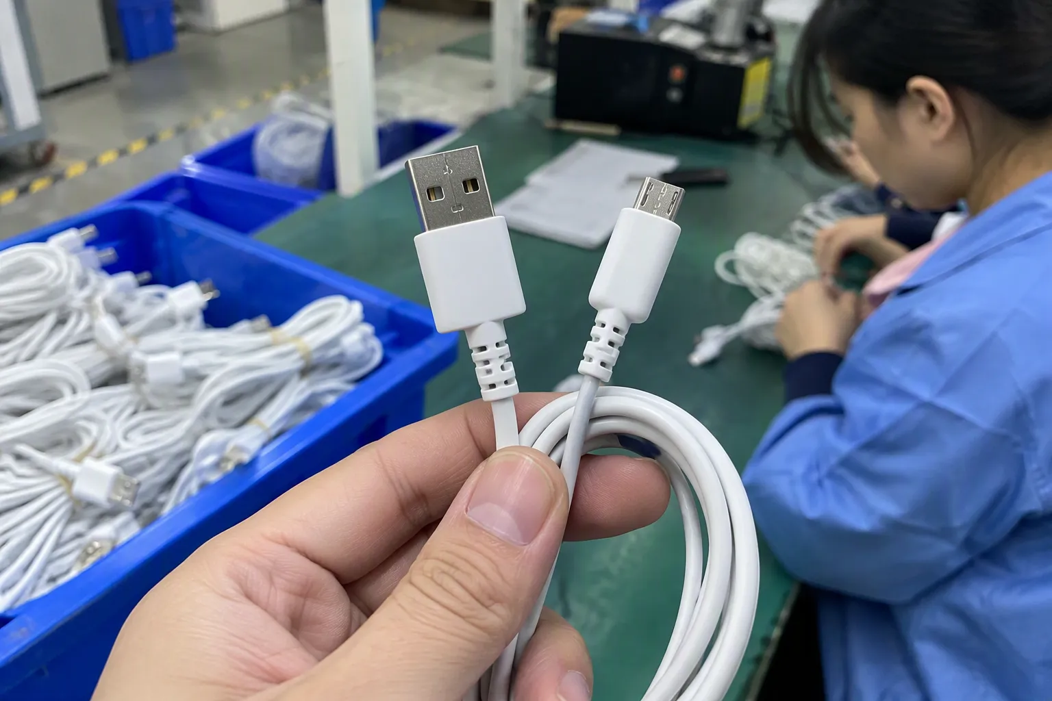 A a charge-only USB cable (from section: What is a charge-only USB cable?) — What is a charge-only USB cable?