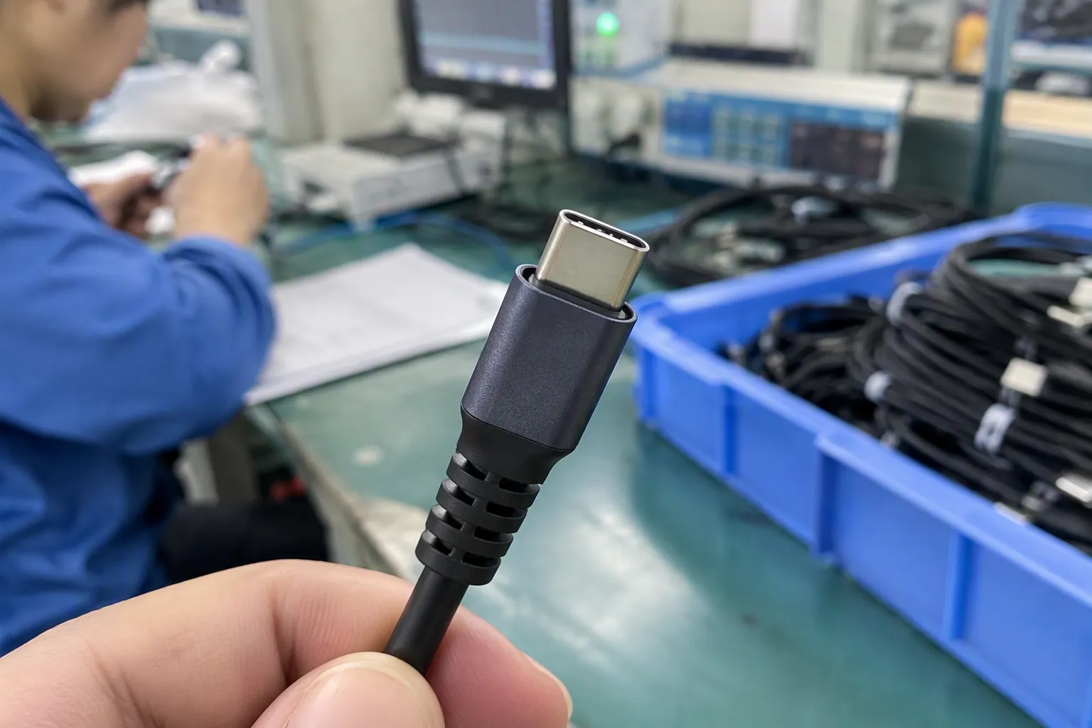 Does a USB-C connector guarantee a high data transfer rate (from section: Does a USB-C connector guarantee a high data t