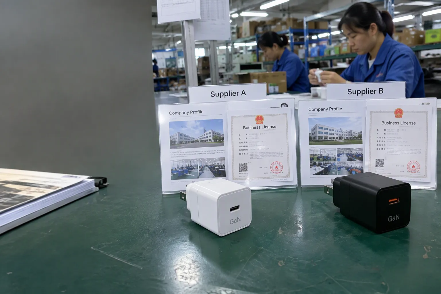 How can buyers compare two charger suppliers (from section: How can buyers compare two charger suppliers?) — How can buy