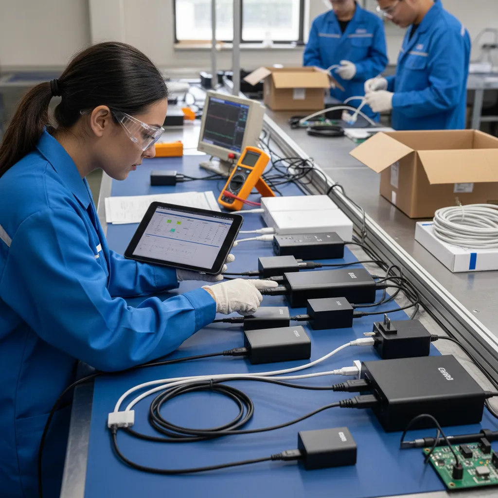 chargers (from section: How should I evaluate a USB-B cable supplier?) — How should I evaluate a USB-B cable supplier?