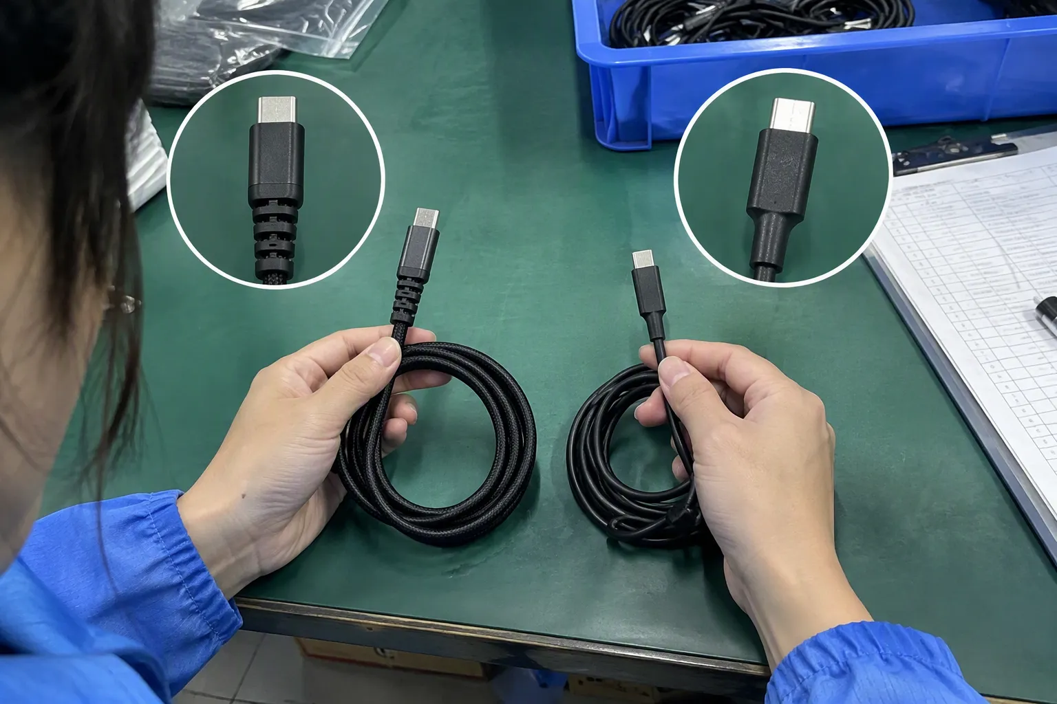 How should we describe USB cables on an e-commerce product page (from section: How should we describe USB cables on an e