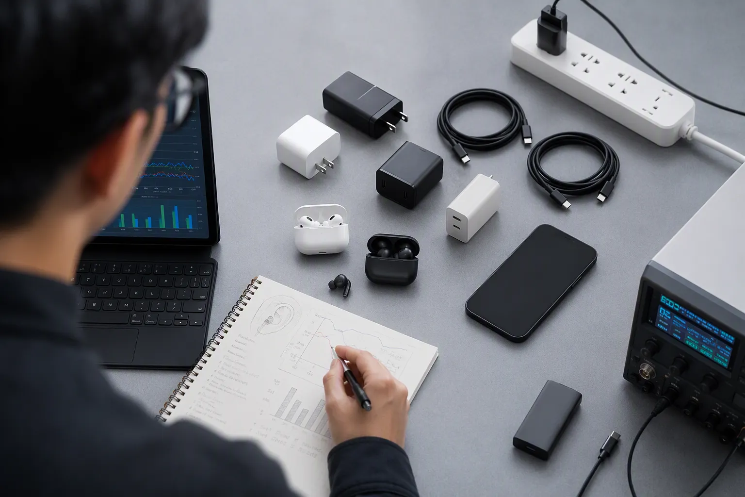 chargers (from section: What is listening-dose tracking in TWS earbuds?) — What is listening-dose tracking in TWS earbud