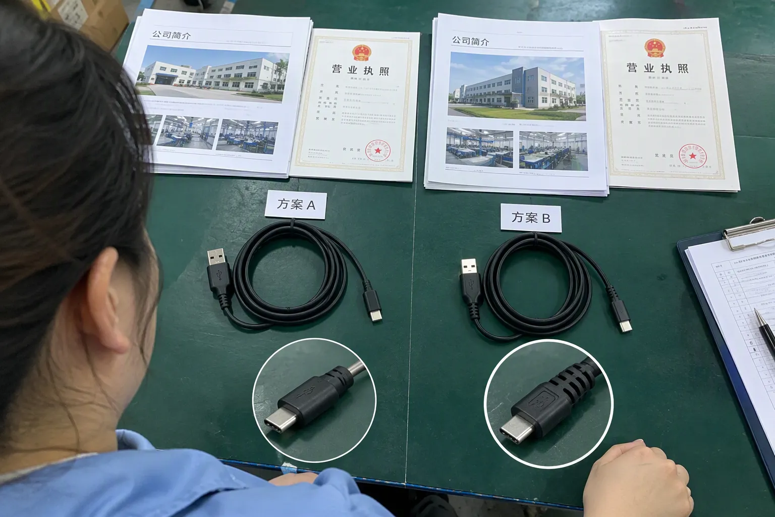 What should I ask a USB cable supplier before placing an order (from section: What should I ask a USB cable supplier bef