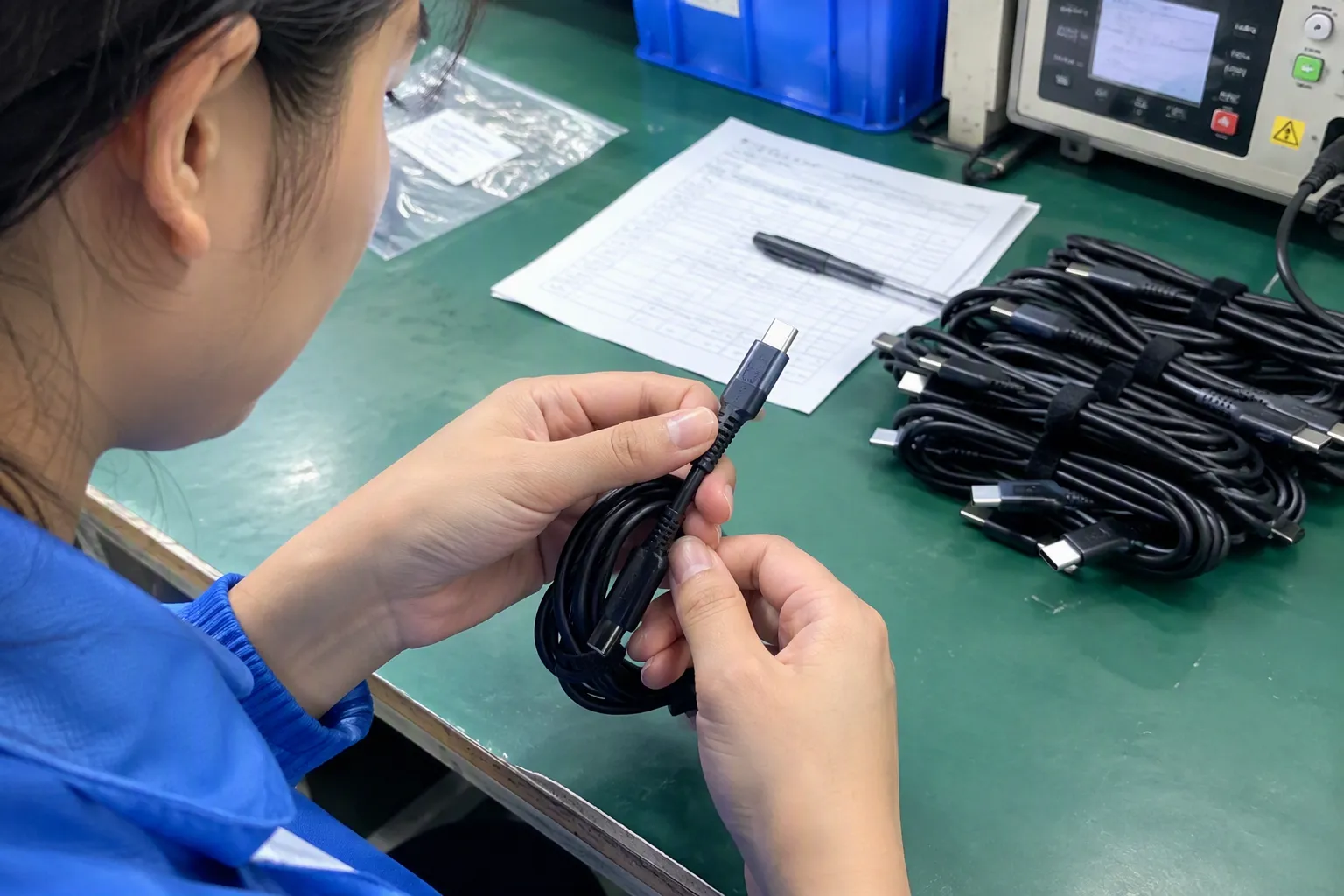 Does a thicker USB cable transfer data faster (from section: Does a thicker USB cable transfer data faster?) — Does a th