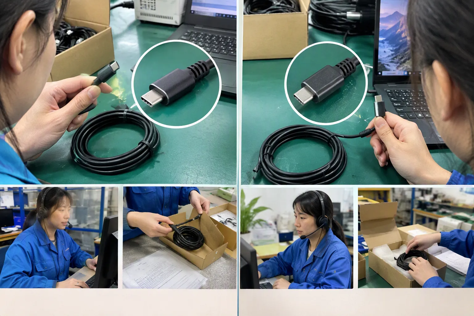 How can I confirm whether a cable supports data or video (from section: How can I confirm whether a cable supports data