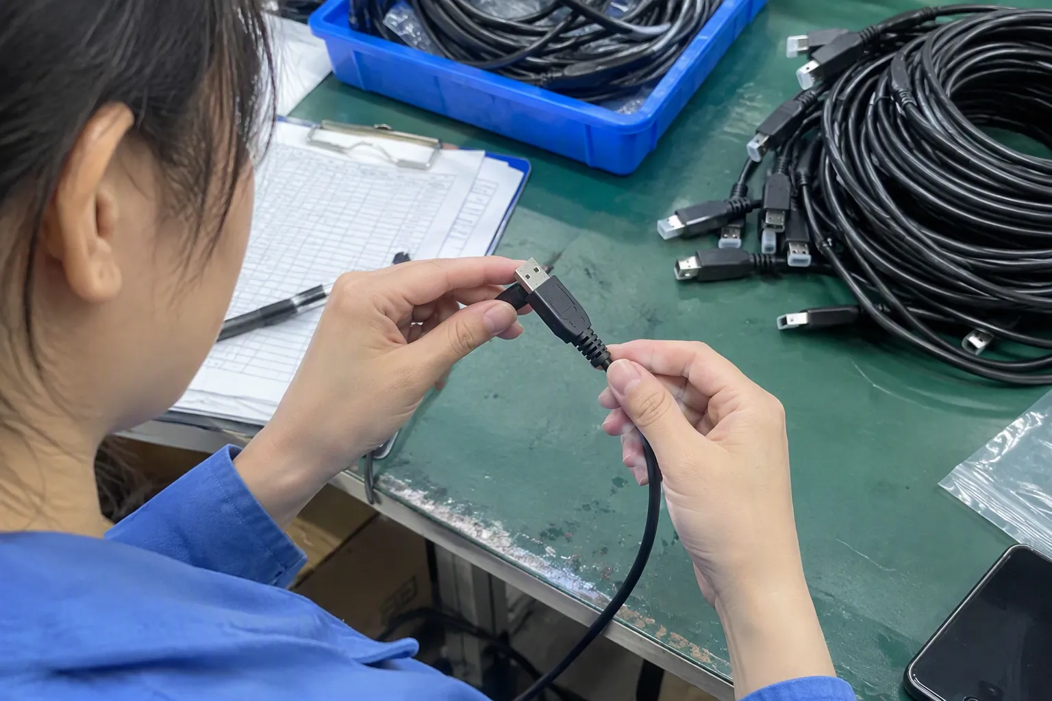 Does a high-speed USB cable automatically support video (from section: Does a high-speed USB cable automatically support