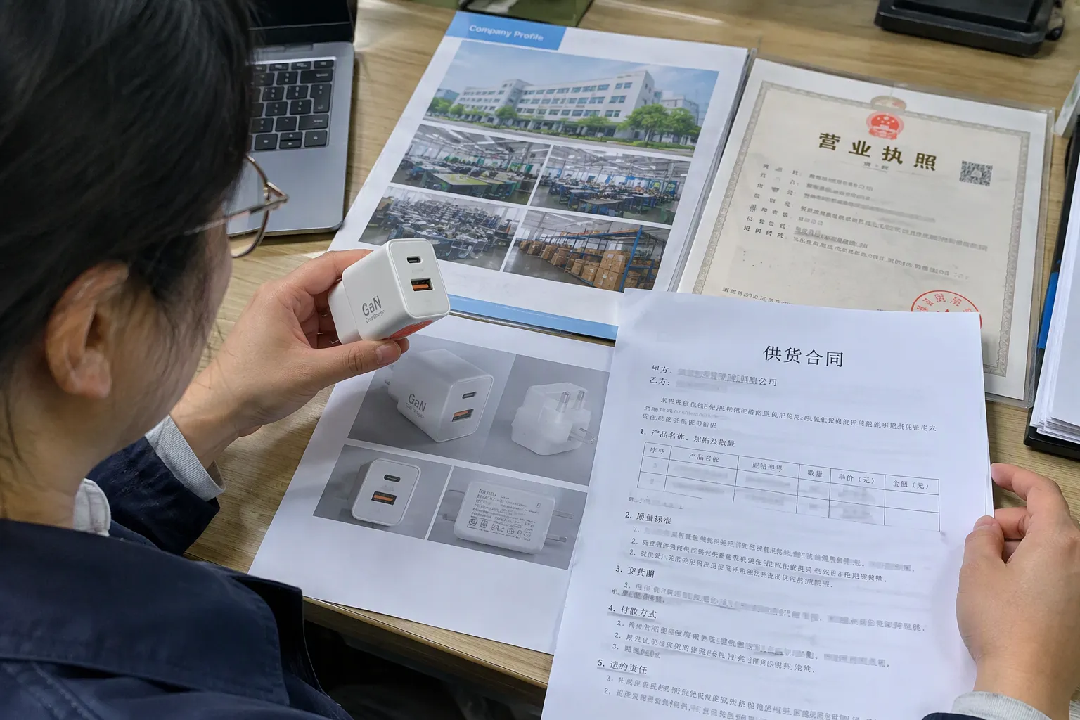 What should I ask a GaN charger supplier before placing an order (from section: What should I ask a GaN charger supplier