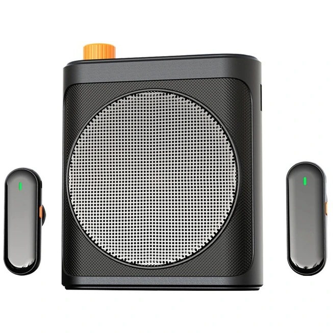 Sistema de micrófono inalámbrico y altavoces KingFuji M29 con dos micrófonos de mano