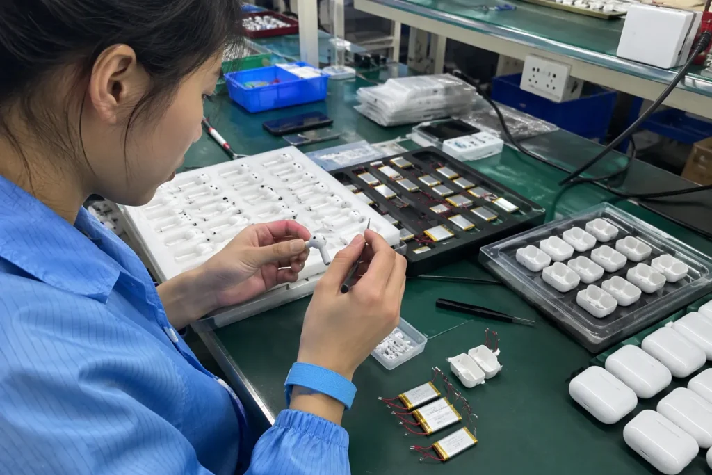 Repairable Earbuds: Battery, Case and Spare-Part Design Options — realistic product and workbench photograph — Featured