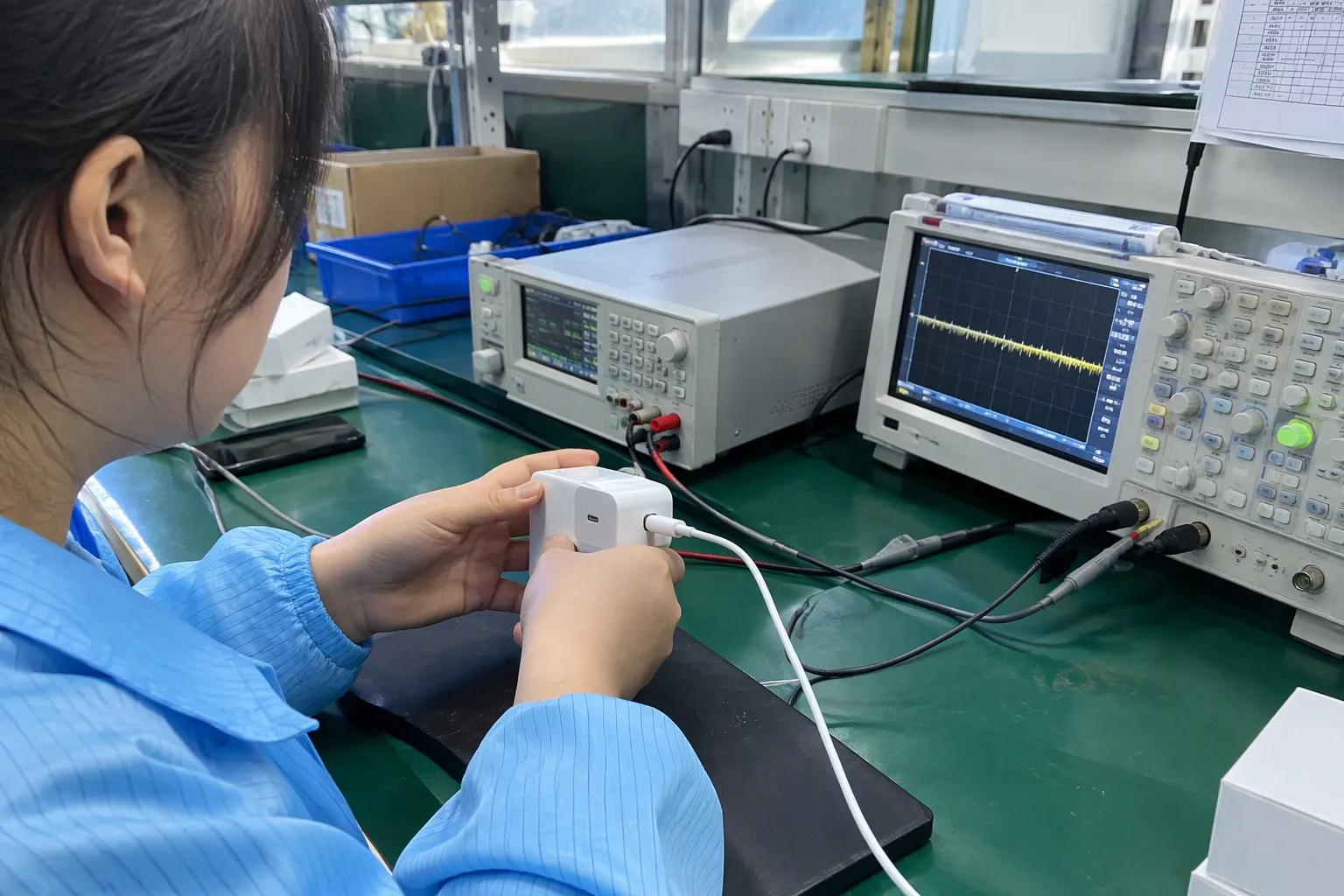 USB-C charger test setup: What Does USB-C Charger Ripple Testing Measure — What Does USB-C Charger Ripple Testing Measur